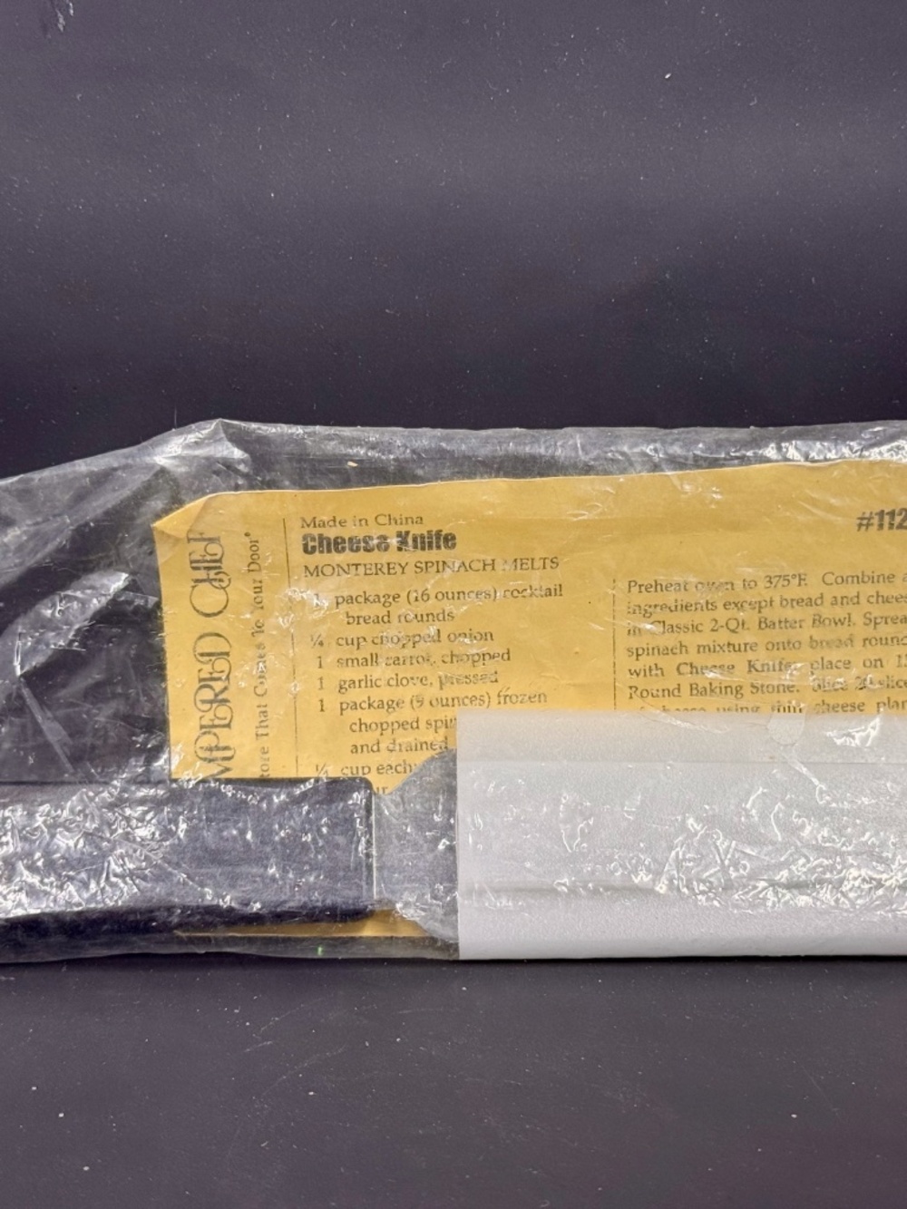 Pampered Chef CHEESE KNIFE #1125 With Protective Cover - New in Package - Picture 2 of 9